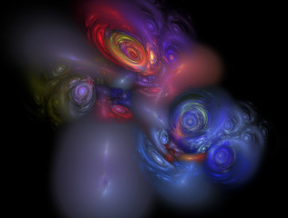 Abstract fractal image