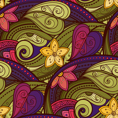 Vector Seamless Floral Pattern