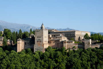 Fototapeta na wymiar Alhambra - Granada - Spain