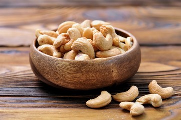 cashew nuts with sea salt