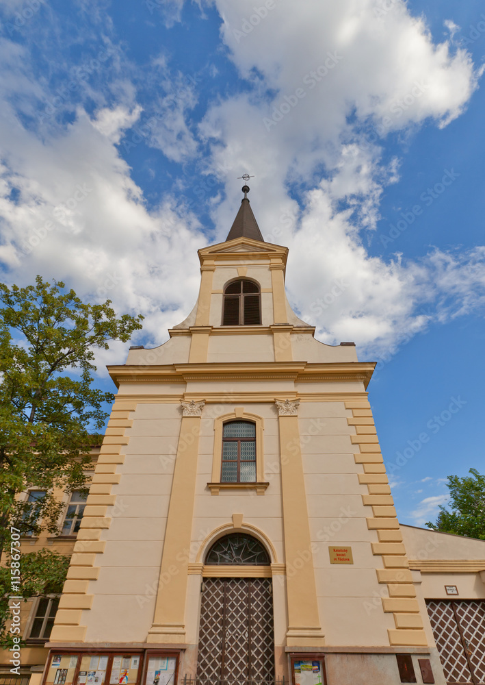 Wall mural church of saint wenceslas in nusle district of prague