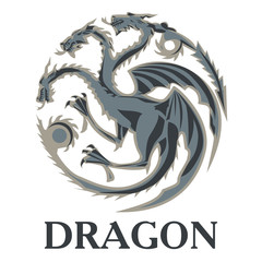 Dragon. perfect for printing on t-shirts