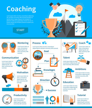 Mentoring Coaching Infographics