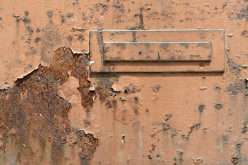 Detail einer alten Tür