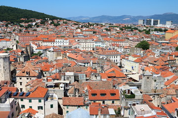 Fototapeta na wymiar Split City View 4