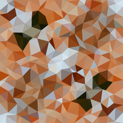 Kaleidoscopic low poly triangle style vector mosaic background