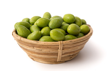Erntefrische Oliven