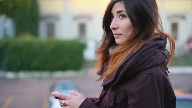 Using smart phone