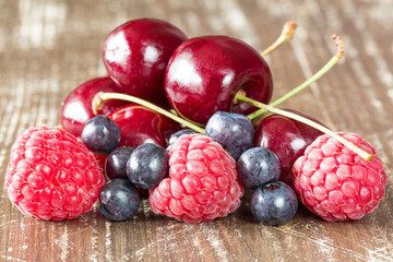 Close-up  of summer berries
