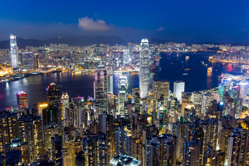 Fototapeta na wymiar Hong Kong landmark