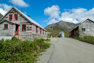 Fototapeta na wymiar Independence Mine in Alaska