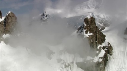 Mountains in snow - Powered by Adobe