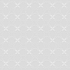  Grey Seamless Pattern in Oriental style