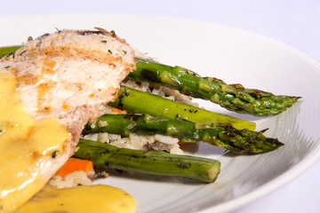 Fresh West Coast Albacore with Orange Tarragon