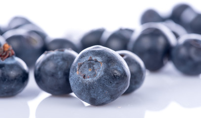 Tasty fresh blueberries
