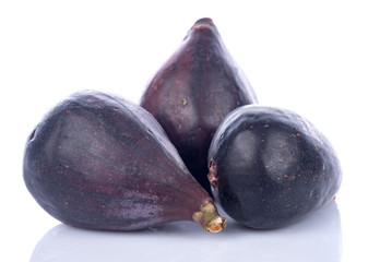 Ripe purple figs