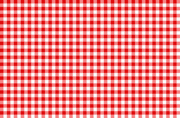 rot-weiß Karo Tischdecke Muster kariert Picknick  - 115888113