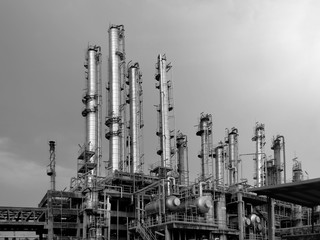 Oil Refinery plant .