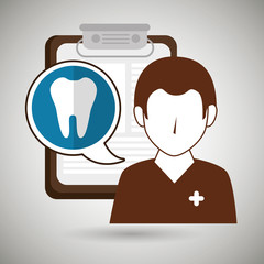 healthcare and doctor medical icon isolated, vector illustration