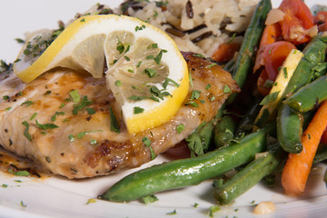 Mustard Glazed Sturgeon
