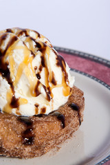 Churro Sundae