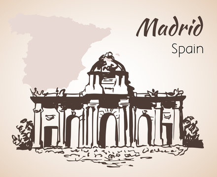 Puerta de Alcala - Madrid. Spain