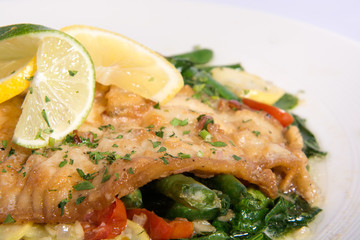 Pan Seared Flounder