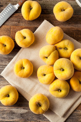 Raw Organic Yellow Pie Peaches