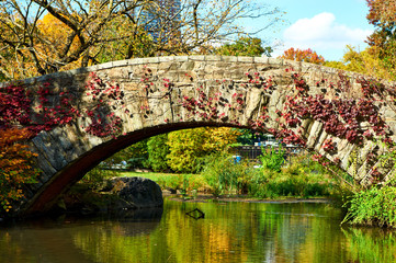 New York City Central Park in autumn