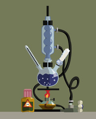 heating under reflux lab Reattach the condenser to the round bottom flask, and resume heating under gentle reflux until all of the solid has dissolved it is very important for this experiment to succeed that all of the solids dissolve during this period. heating under reflux lab Reattach the condenser to the round bottom flask, and resume heating under gentle reflux until all of the solid has dissolved it is very important for this experiment to succeed that all of the solids dissolve during this period.