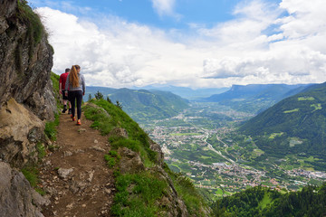 Fototapeta premium Meraner Höhenweg