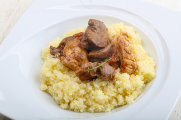 Couscous with chicken