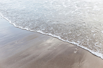 sea beach blue sky sand sun daylight relaxation landscape viewpoint for design postcard and calendar in thailand