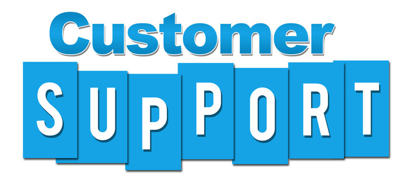 Customer Support Blue Professional 