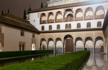Fototapeta premium Court of the Myrtles (Patio de los Arrayanes), Alhambra