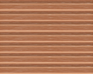 Wood texture background realistic beige boards. Vector illustration.