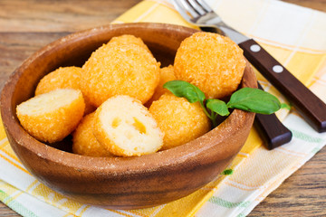 Deep Fried Potato, Cheese Balls