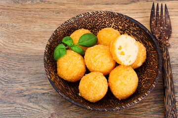 Deep Fried Potato, Cheese Balls