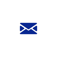 Flat style icon of envelope. E-mail