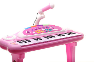 Keyboard pink