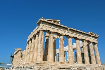 Fototapeta na wymiar Parthenon of Athens, GREECE.