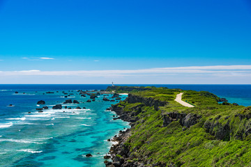 沖縄県　宮古島　東平安名岬