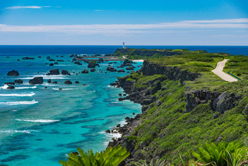 沖縄県　宮古島　東平安名岬
