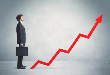 Climbing on red graph arrow