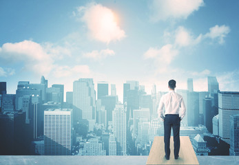 looking at future city