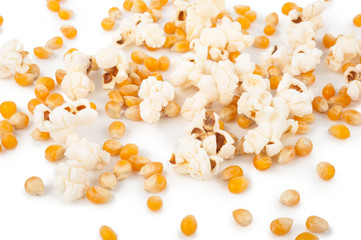 Popcorn and corn seeds