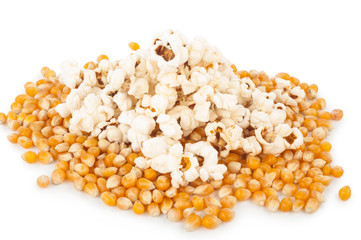 Popcorn and corn seeds
