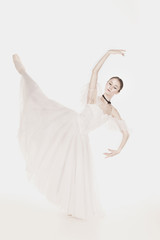 Obraz premium Romantic Beauty. Retro Style ballerinas