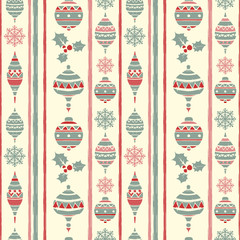 Holidays Christmas seamless boarders pattern