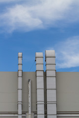 Air duct and ventilation system of factory.